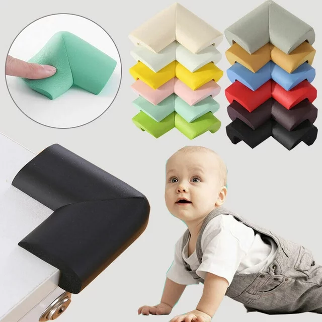 16-Pack Clear Baby Safety Corner Protectors – Cushion Bumpers For Tables, Edges, And Furniture – Child Proofing