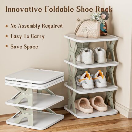 4 Layer Shoe Rack