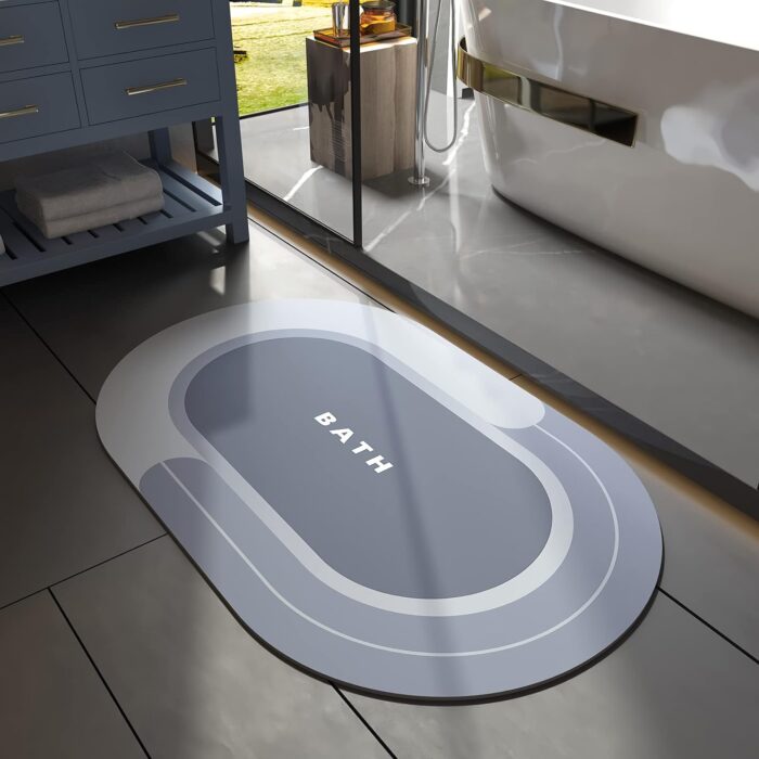Water Absorbent Bathroom Mat