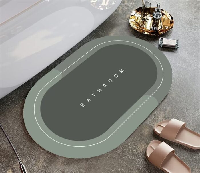 Water Absorbent Bathroom Mat