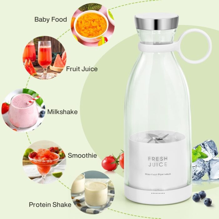 Electric Mini Juicer Bottle