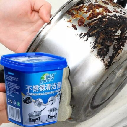 Boom Wash Stainless Steel Cleaning Paste