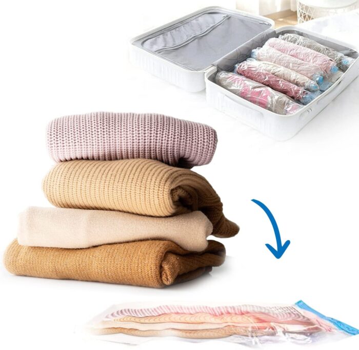 6Pcs Traveling Vacuum Bag