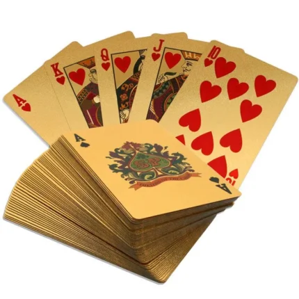 Golden Playing Cards