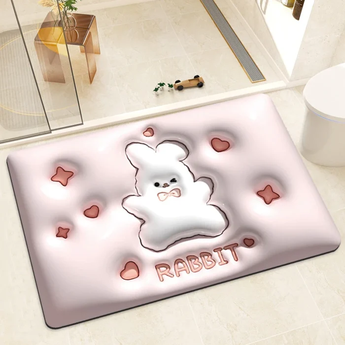 3D Bathroom Mat