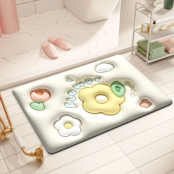 3D Bathroom Mat