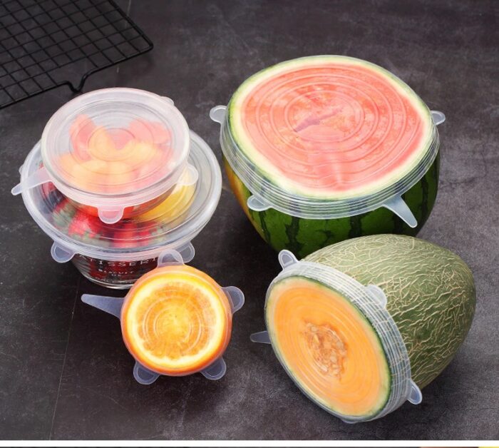 6Pcs Silicone Lid
