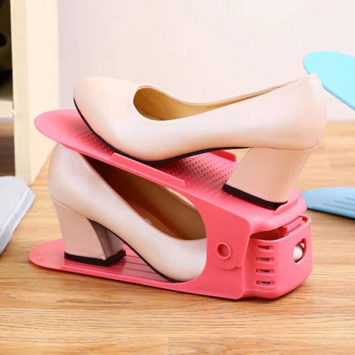 Plastic Adjustable Shoe Stand