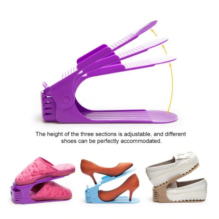 Plastic Adjustable Shoe Stand
