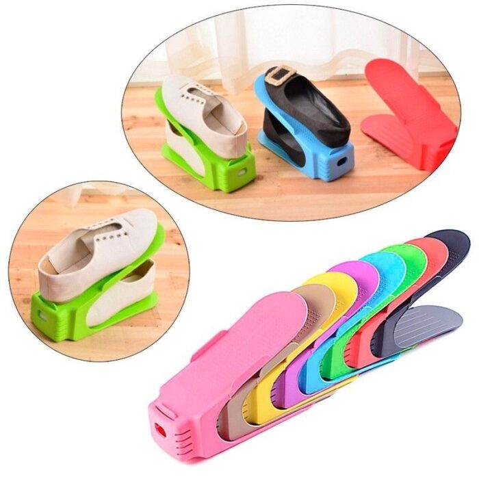Plastic Adjustable Shoe Stand