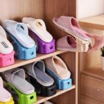 Plastic Adjustable Shoe Stand