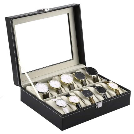 10 Slot Watch Box