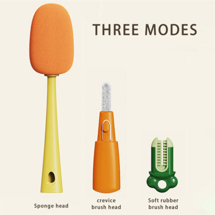 3 in 1 Bottle Cleaning Brush