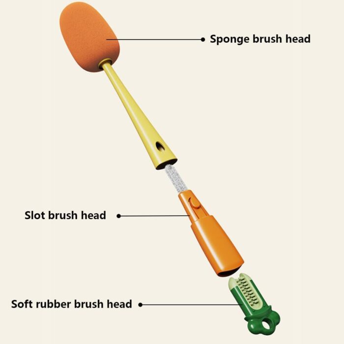 3 in 1 Bottle Cleaning Brush