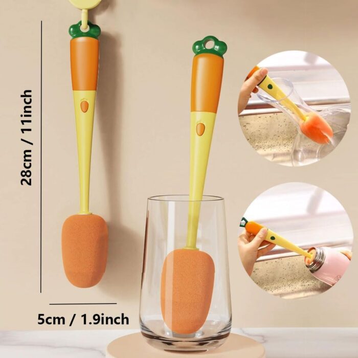 3 in 1 Bottle Cleaning Brush