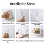 bathroom shelves