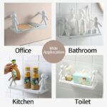 bathroom shelves