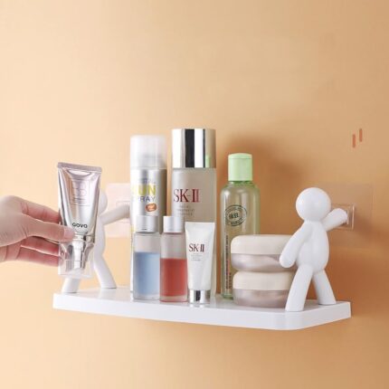 bathroom shelves