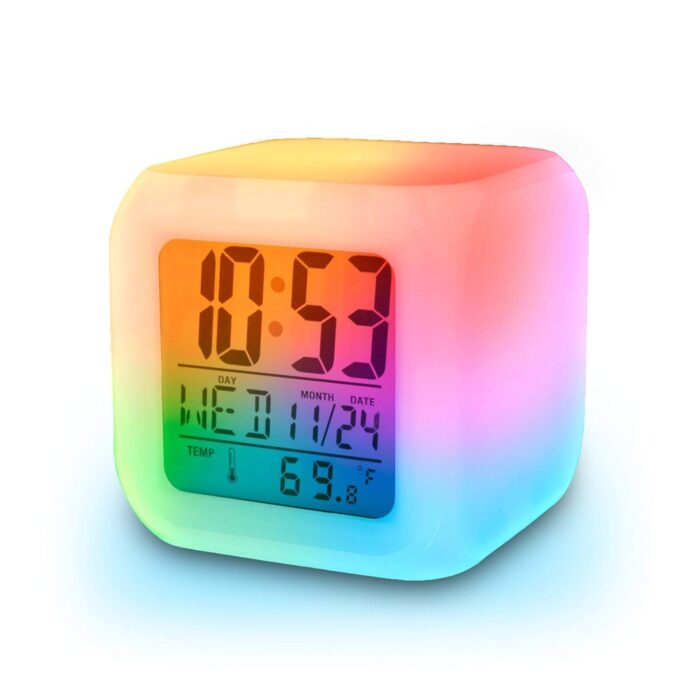 Color Changing Clock