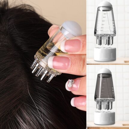 oil applicator comb massager