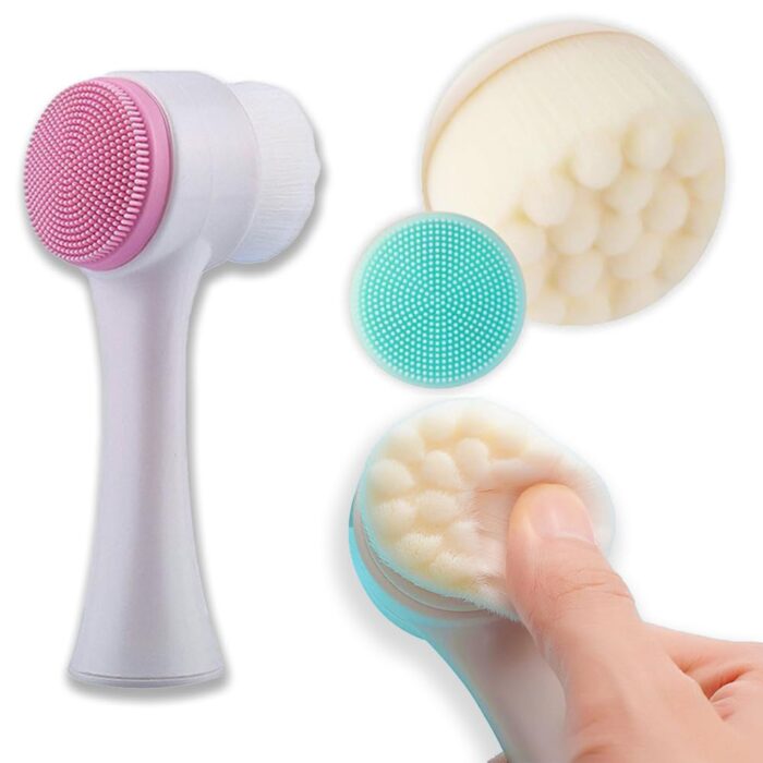 2 in 1 Face Scrubber Brush
