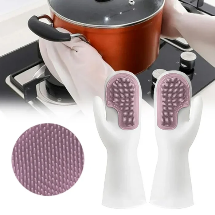 Silicone Dish Washing Gloves