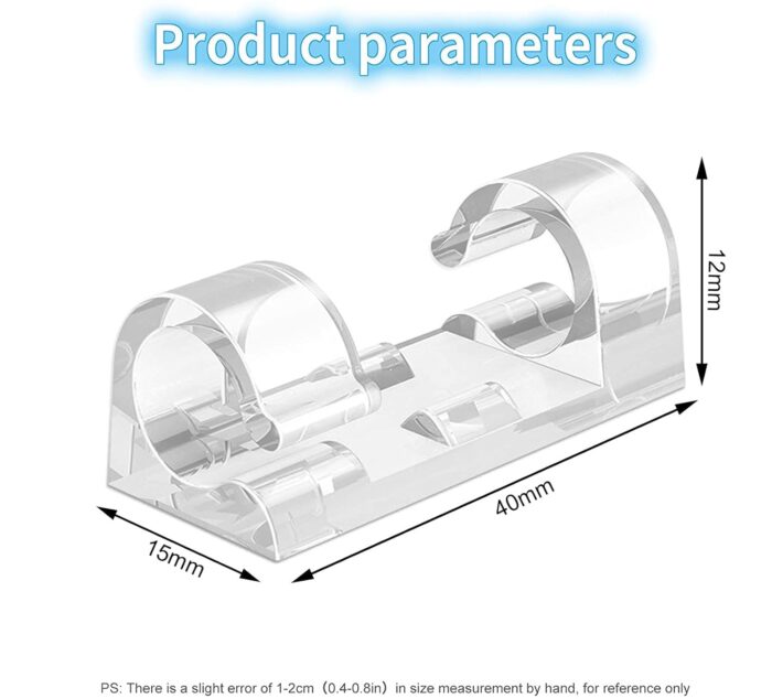 Transparent Wire Holder