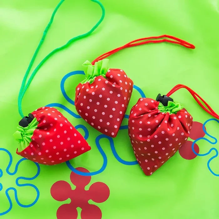 Strawberry Folding Bag